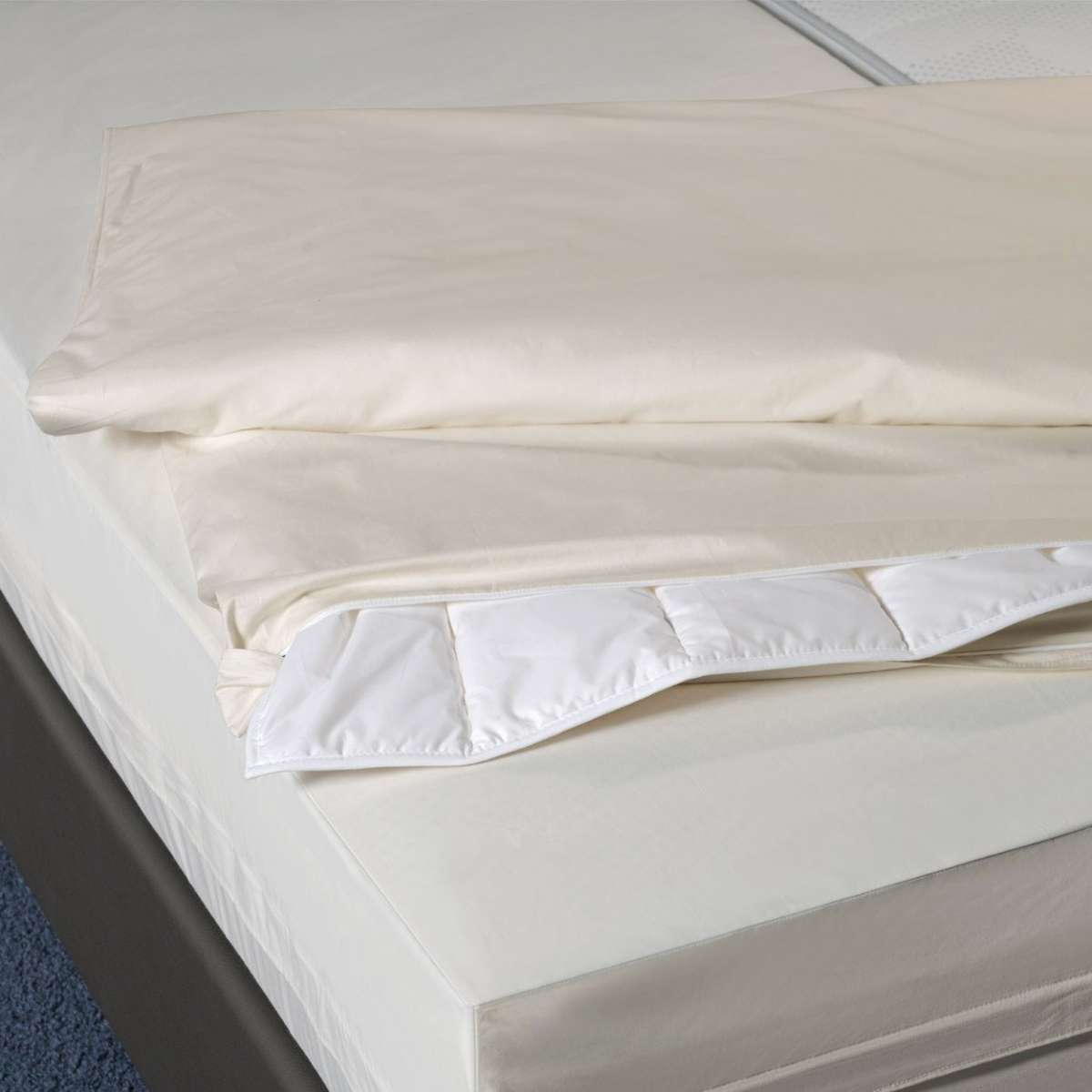 Softsan Encasing F R Duvets Aus Bio Baumwolle Anti Milben Schutzbezug